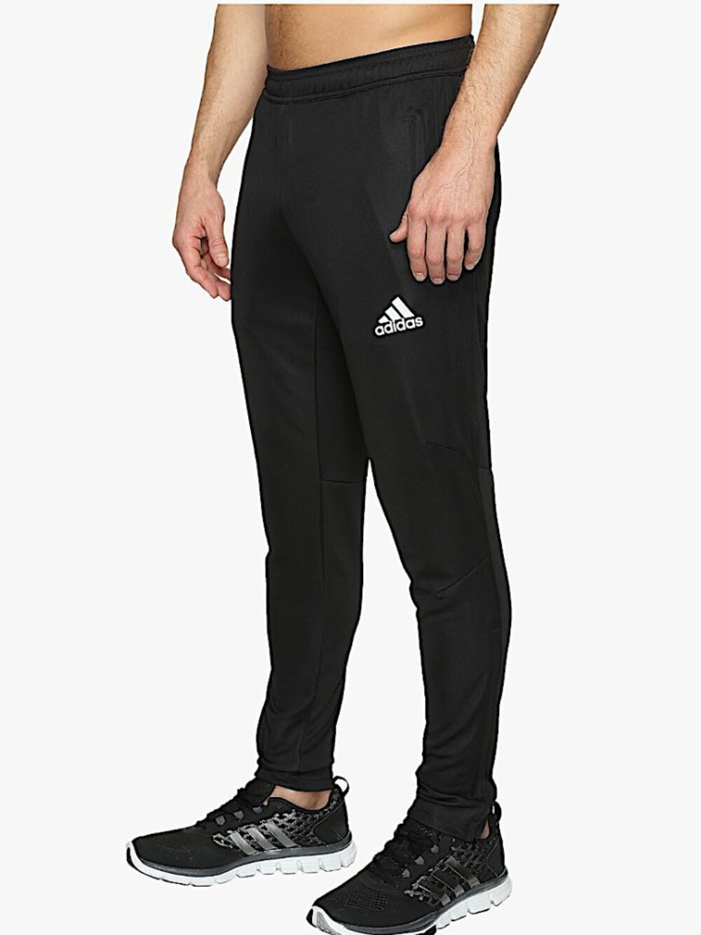 adidas Climacool Tapered Training Pants in black (men’s S)